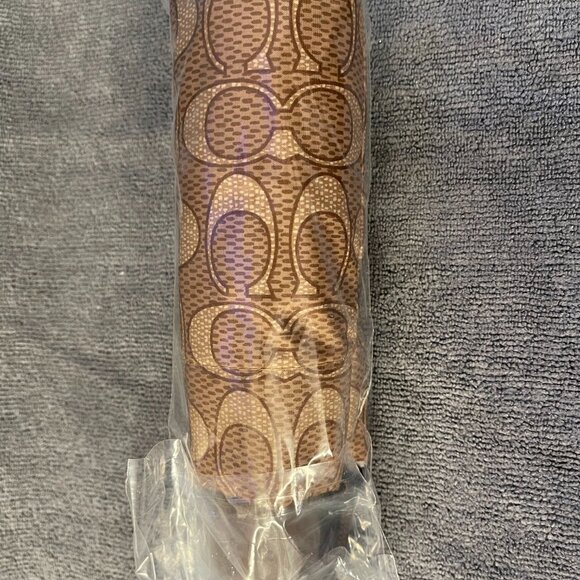 COACH UV PROTECTION SIG. MINI UMBRELLA C4322 SIGNATURE PRINT NWT-Ready to Gift! - Picture 2 of 3